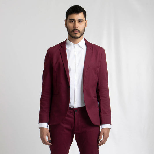 Blazer Vinotinto Dril 202-8