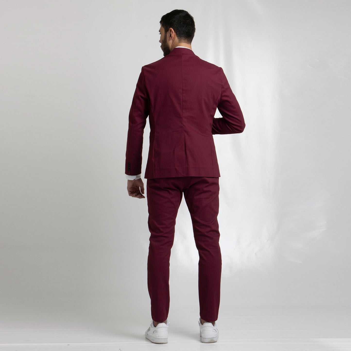 Traje Vinotinto Dril 202-8